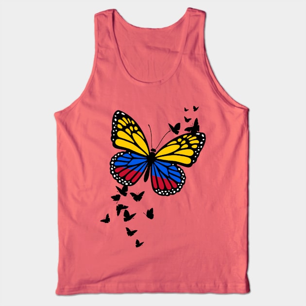 BUTTERFLY - Colombia Tank Top by LILNAYSHUNZ